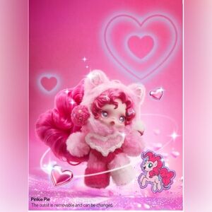 Confirmed Pinkie Pie - My Little Pony Skullpanda Plush Pendant
